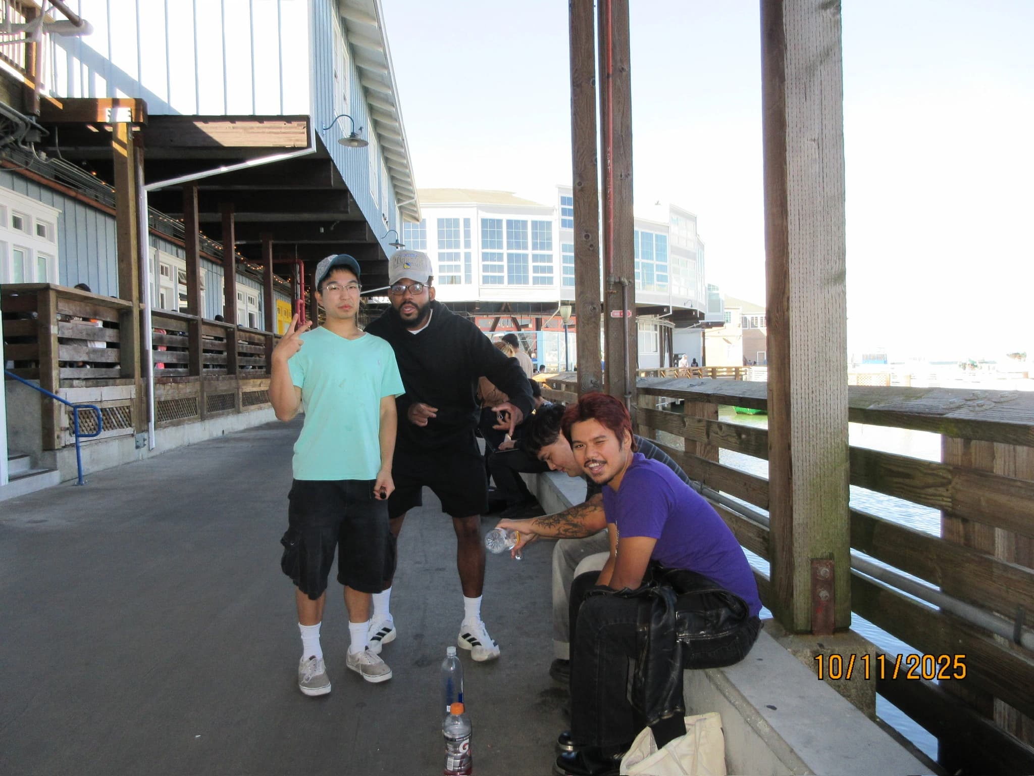 me and the homie Devante LOL